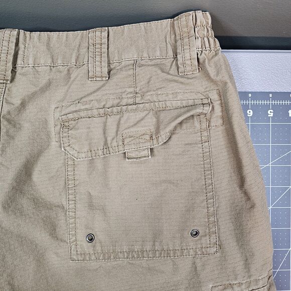 Redhead Cargo Pants 40x30 Fulton Khaki Tan Ripstop Canvas Work Stretch Outdoors - Picture 10 of 16